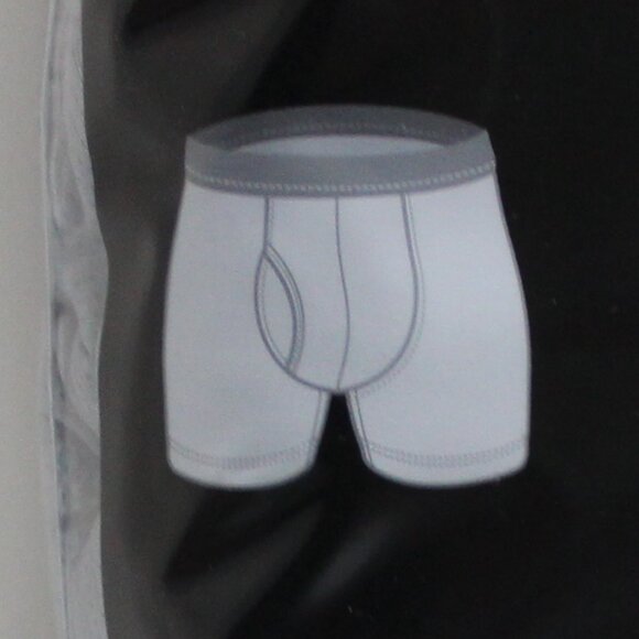 Athletic Works 6 Pack Men's 3XL 48-50 Boxer Briefs With 6" Inseam - Picture 4 of 9